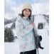 [OP:o-pi-] женский Thai большой рисунок зимняя одежда верх и низ в комплекте лыжи сноуборд 