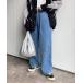 [CPCM] Denim брюки FREE голубой женский 