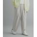  брюки [ легкий уход ] цвет 2 tuck широкий конические брюки мужской 