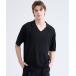  рубашка-поло короткий рукав [Parts Lab.]Summer Knit Short-sleeve Polo Shirt / короткий рукав summer вязаный рубашка-поло мужской женский 