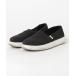 [TOMS] туфли без застежки 23cm черный женский 