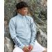  Rush Guard QUIKSILVER мужской CHECKER ZIP длинный рукав Rush Guard UPF50+ контакт охлаждающий скорость .[2026 год весна лето модель ]/ Quick Silver воротник-стойка UV cut...
