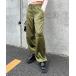 [SHAGGIE] брюки-карго FREE хаки женский 