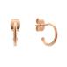 [Daniel Wellington] серьги ( обе уголок для ) ONE SIZE розовое золото женский 