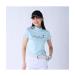 t рубашка короткий рукав скорость .FILA GOLF filler Golf Golf одежда . пот скорость . контакт охлаждающий UV cut mok шея рубашка с коротким рукавом женский 