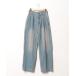 [kutir] Denim брюки X-SMALL оттенок голубого прочее женский 