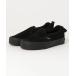 [VANS] туфли без застежки 5h черный мужской 