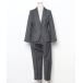 [DRESS LAB] брючный костюм 7 номер серый женский 