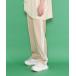 [PUNYUS] джерси брюки 2 бежевый женский 