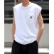 [Carhartt] безрукавка tops M белый мужской 