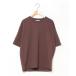 [ADRER] короткий рукав футболка X-SMALL Brown мужской 