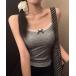  cup имеется топ точка рисунок гонки Cami /dot lace camisole