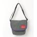 [Manhattan Portage] one отметка сумка "почтальонка" - серый женский 