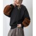 [LUCA/LADY LUCK LUCA] тренировочный cut and sewn FREE черный женский 