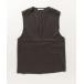[BEAUTY&amp;YOUTH UNITED ARROWS] безрукавка tops FREE темно-серый женский 