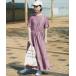 [haco!] короткий рукав One-piece SMALL затонированный Pink Lady -s