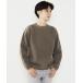 [MEN'S MELROSE] длинный рукав вязаный 3 grayish бежевый мужской 
