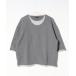 [URBAN RESEARCH] тренировочный cut and sewn 40 серый женский 