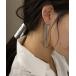 [voov] серьги ( обе уголок для ) свободный серебряный женский 