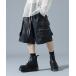 ���C�h�p���c �n�[�t�p���c �J�[�S�p���c �Z�p�� DankeSchon/�_���P�V�F�[��/COATING CARGO SHORTS �����Y ���f�B�[�X