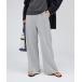 [BABYLONE] тренировочный брюки свободный светло-серый женский 