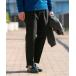 [URBAN RESEARCH ROSSO MEN] легкий брюки MEDIUM черный мужской 