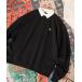 [U.S. POLO ASSN.] тренировочный cut and sewn MEDIUM черный мужской 