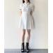 [NOMAE] вязаный One-piece FREE "теплый" белый женский 