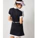  One-piece короткий рукав [FILA GOLF: filler Golf ] женский mok шея One-piece картон вязаный Golf 