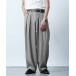  слаксы 2Tuck Design Cocoon Easy Pants/ko Kuhn легкий брюки мужской 
