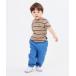  baby POLO BCS олень. . мульти- окантовка короткий рукав футболка 