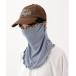 защита горла "neck warmer" шарф снуд UV cut контакт охлаждающий ребра сочный шея покрытие женский 