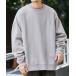 [FREAK'S STORE] тренировочный cut and sewn LARGE серый мужской 