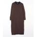 [URBAN RESEARCH] вязаный One-piece FREE Brown женский 