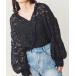 [hunch] длинный рукав туника FREE черный женский 