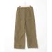 [green label relaxing] брюки-чинос 40 оливковый женский 