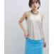 [ADAM ET ROPE'] безрукавка tops FREE серебряный женский 