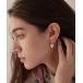 [CENE] серьги ( обе уголок для ) FREE Gold женский 