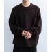 [SINSS] длинный рукав вязаный X-SMALL Brown мужской 