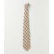 [Paul Stuart] в клетку галстук - бежевый мужской 