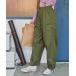 [MONO-MART LADY'S] брюки-карго M хаки женский 