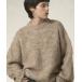 [EMMA CLOTHES] длинный рукав вязаный L grayish бежевый мужской 
