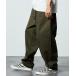 [FREAK'S STORE] легкий брюки [OUTDOORS сотрудничество ] SMALL зеленый мужской 