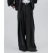 широкий брюки слаксы Cross tuck wide straight slacks / Cross tuck широкий распорка слаксы мужской женский 