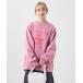 [FREAK'S STORE] тренировочный cut and sewn свободный Pink Lady -s