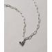 [ear PAPILLONNER] колье FREE серебряный женский 