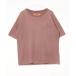 [UNIVERSAL OVERALL] короткий рукав футболка X-LARGE Brown мужской 