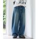  широкий брюки джинсы Denim Denim брюки [UNISEX/3 размер развитие ] summer s Rav Denim женский мужской 