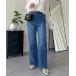  джинсы Denim Denim брюки Random жемчуг распорка стрейч Denim женский 