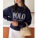 [POLO BCS] тренировочный cut and sewn S темно-синий женский 
